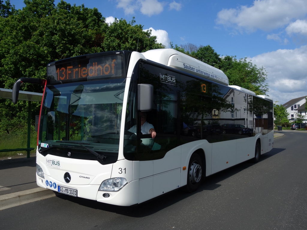 Гессен, Mercedes-Benz Citaro C2 NGT hybrid № 31