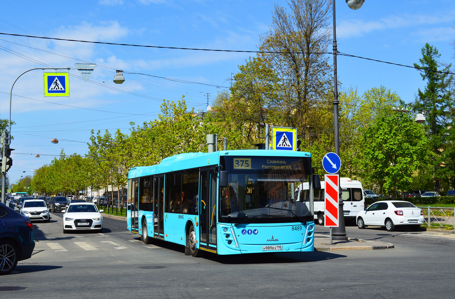 Санкт-Петербург, МАЗ-203.047 № 8489