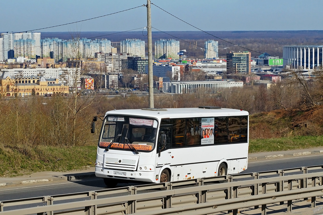 Nizhegorodskaya region, PAZ-320412-05 č. О 871 УН 152