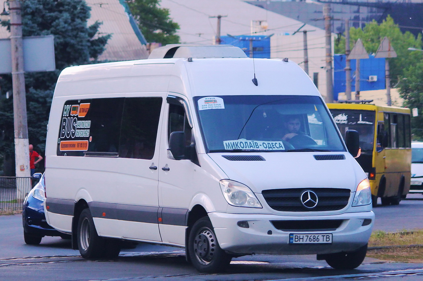 Одесская область, Mercedes-Benz Sprinter W906 519CDI № BH 7686 TB