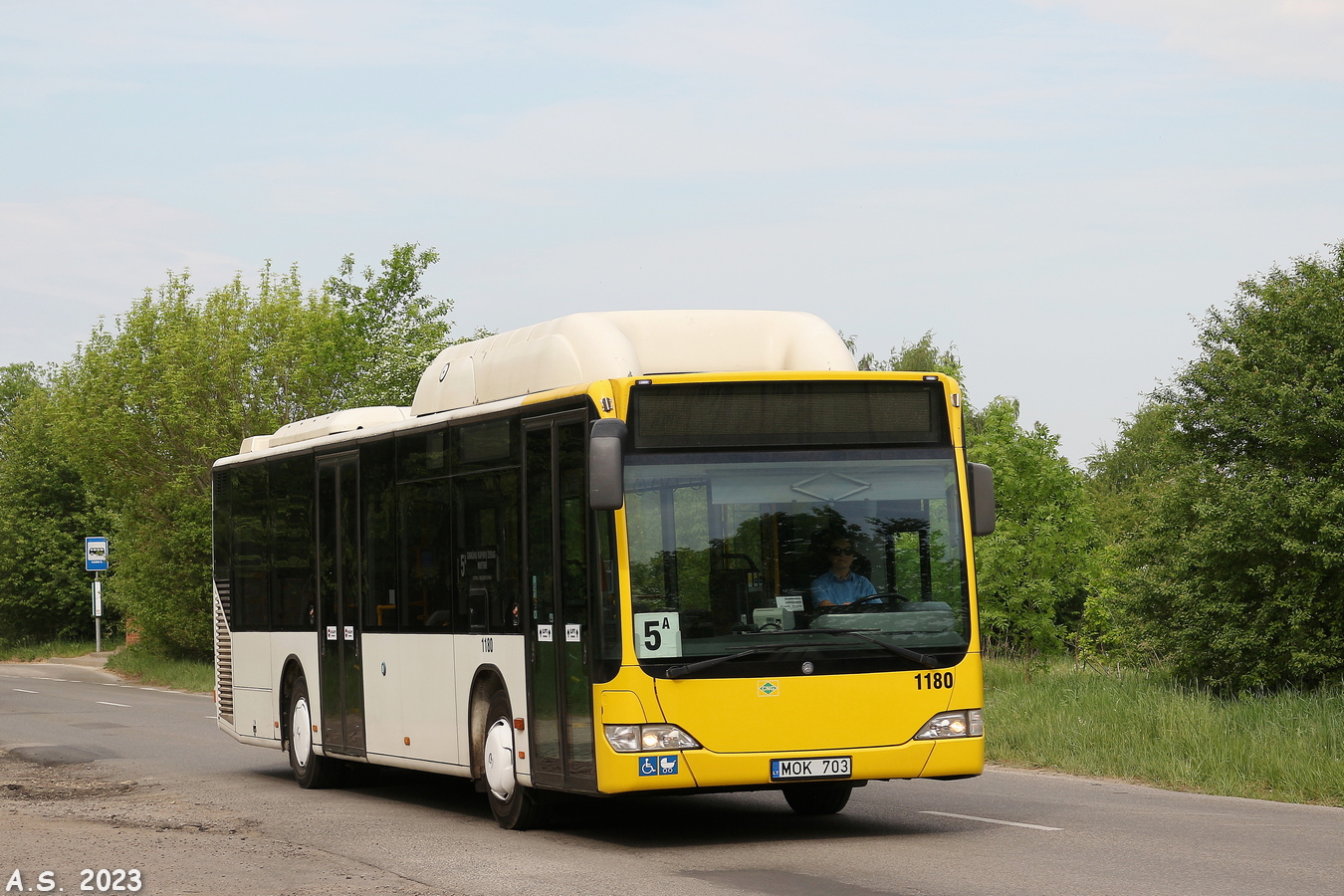 Lithuania, Mercedes-Benz O530 Citaro facelift CNG № 1180