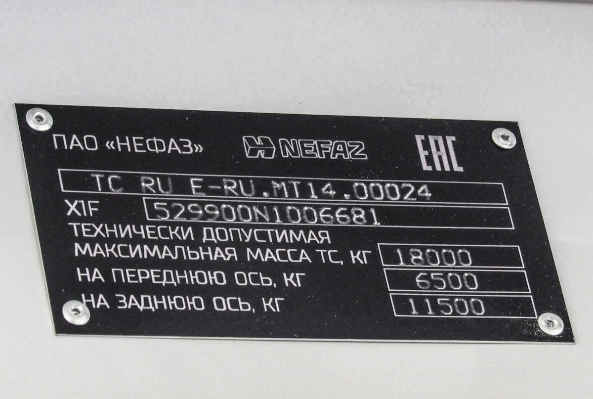 Санкт-Петербург, НефАЗ-5299-40-52 № 3379