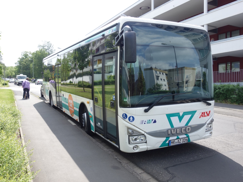 Гессен, IVECO Crossway LE 12M № MR-AZ 326