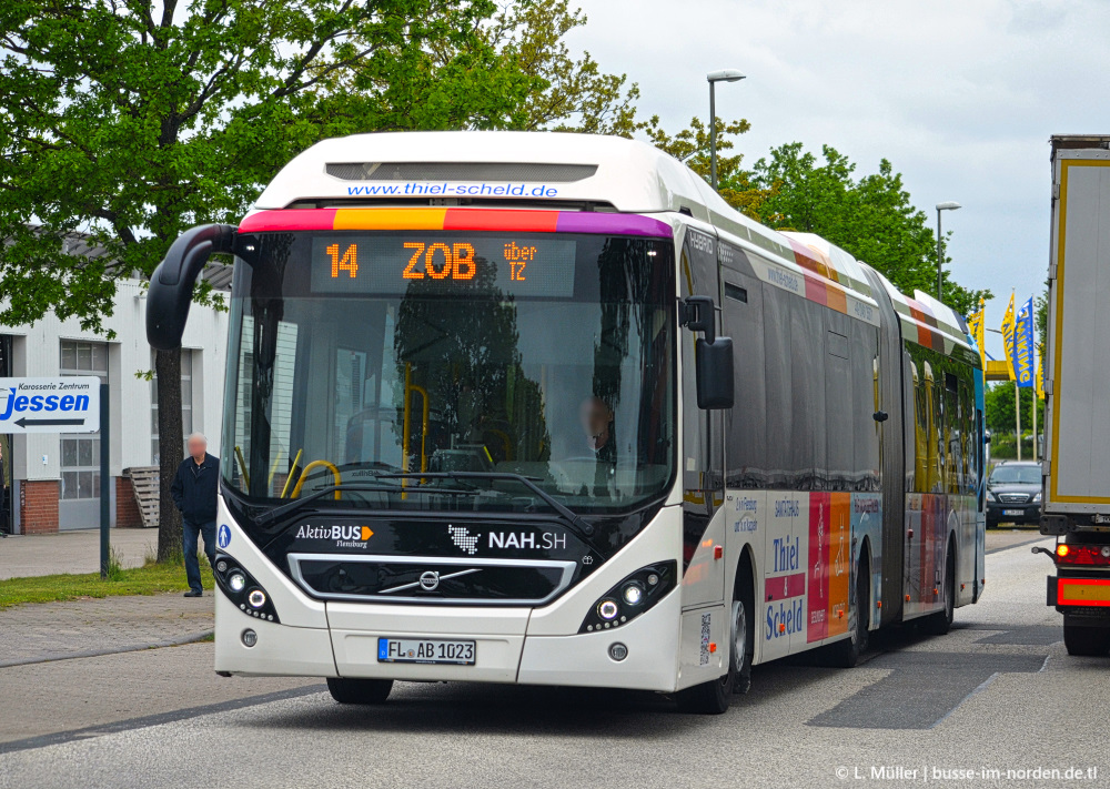 Schleswig-Holstein, Volvo 7900A Hybrid Nr 23