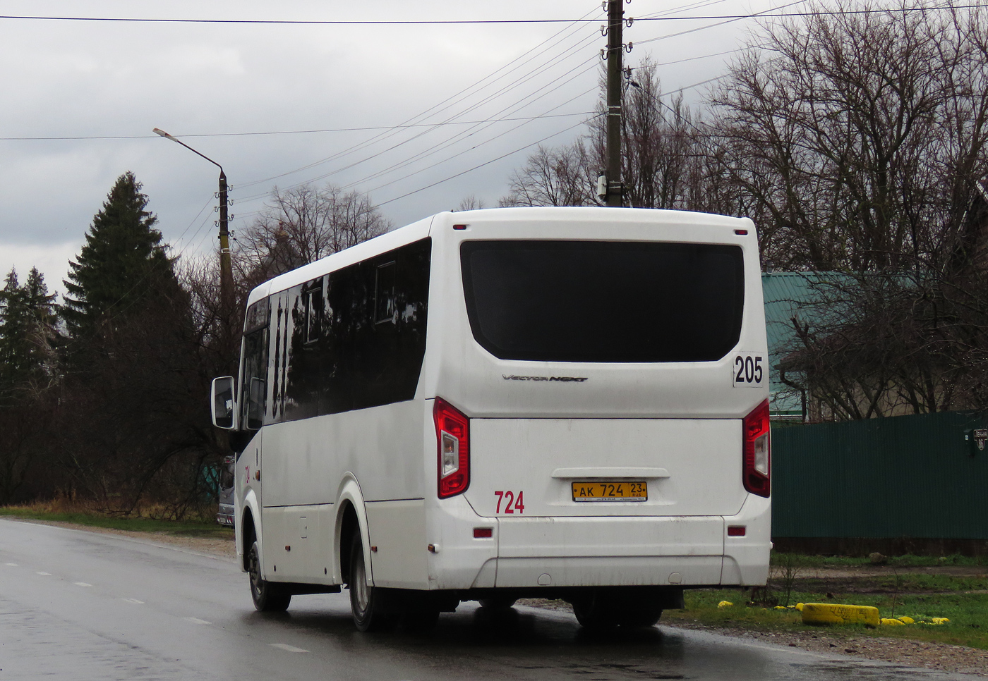Краснодарский край, ПАЗ-320435-04 "Vector Next" № АК 724 23