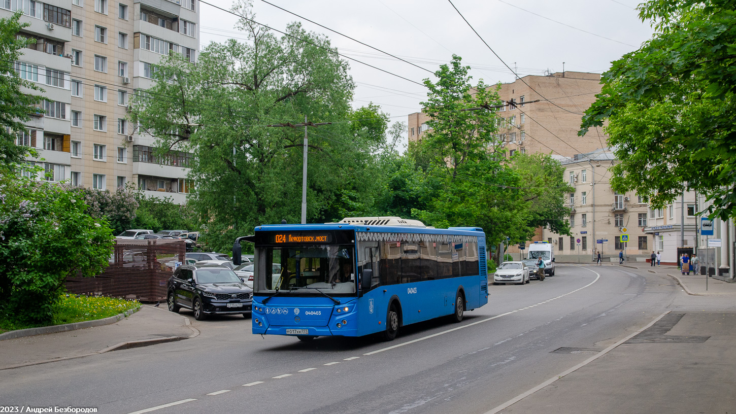 Москва, ЛиАЗ-5292.65 № 040403