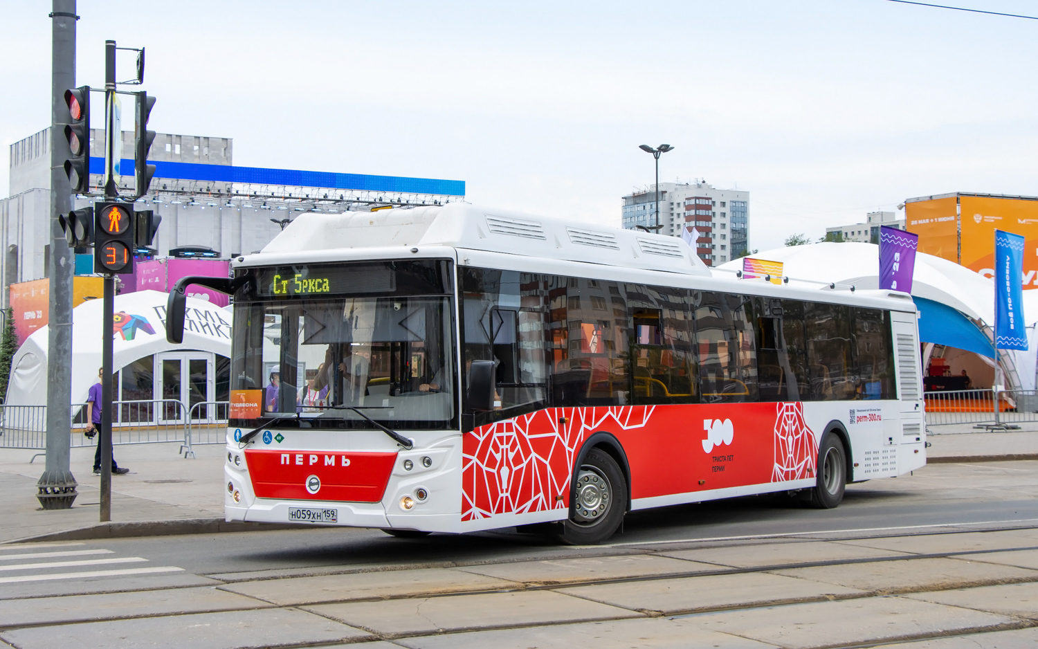 Пермский край, ЛиАЗ-5292.67 (CNG) № Н 059 ХН 159