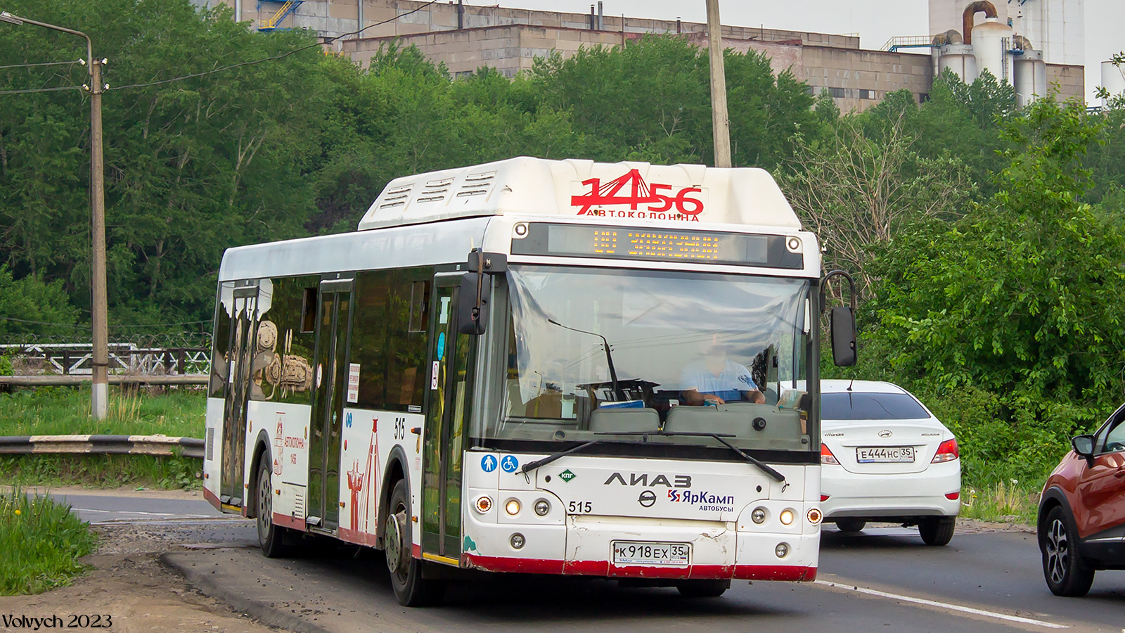 Вологодская область, ЛиАЗ-5292.67 (CNG) № 0515