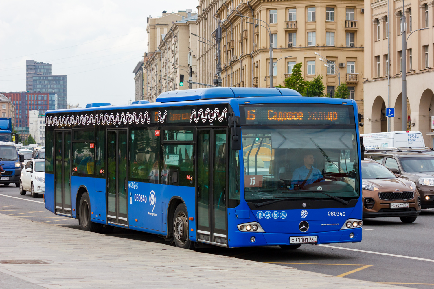 Москва, Mercedes-Benz Conecto II № 080340