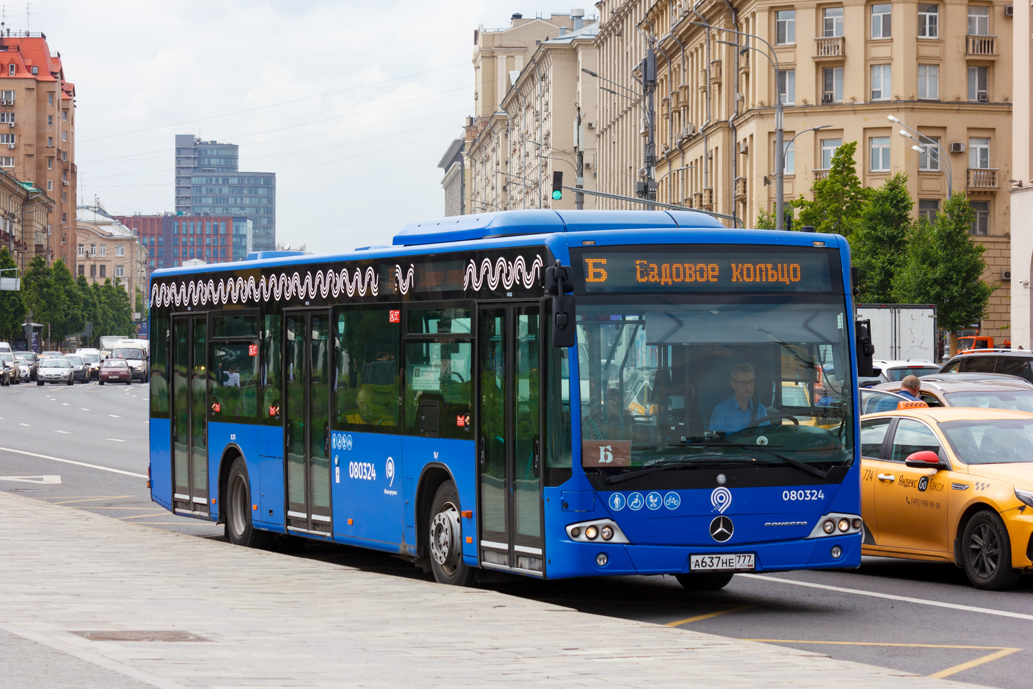 Москва, Mercedes-Benz Conecto II № 080324