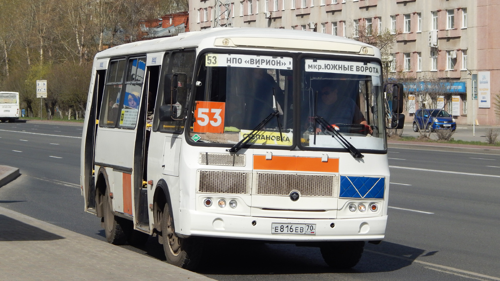 Томская область, ПАЗ-32054 № Е 816 ЕВ 70