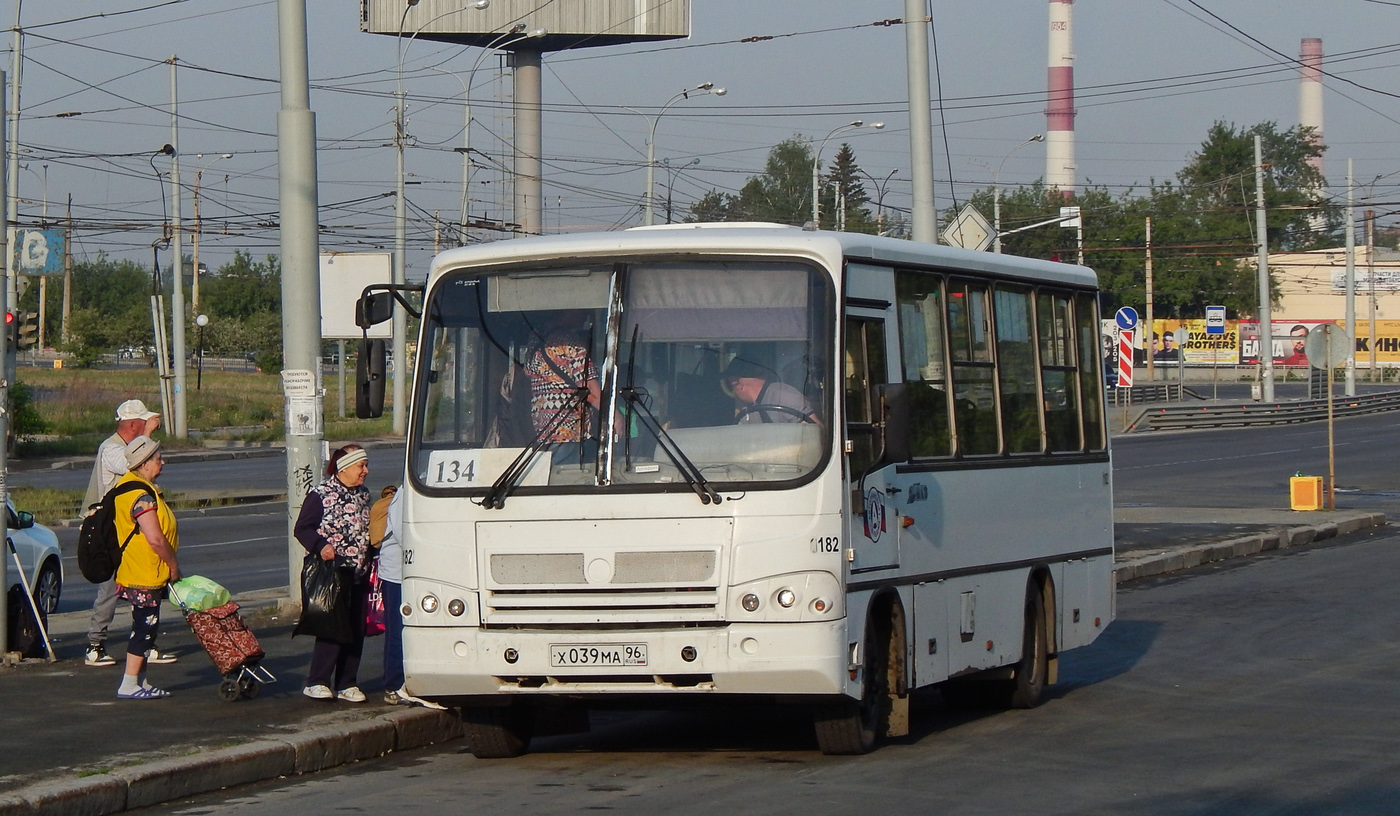 Свердловская область, ПАЗ-320402-05 № 182