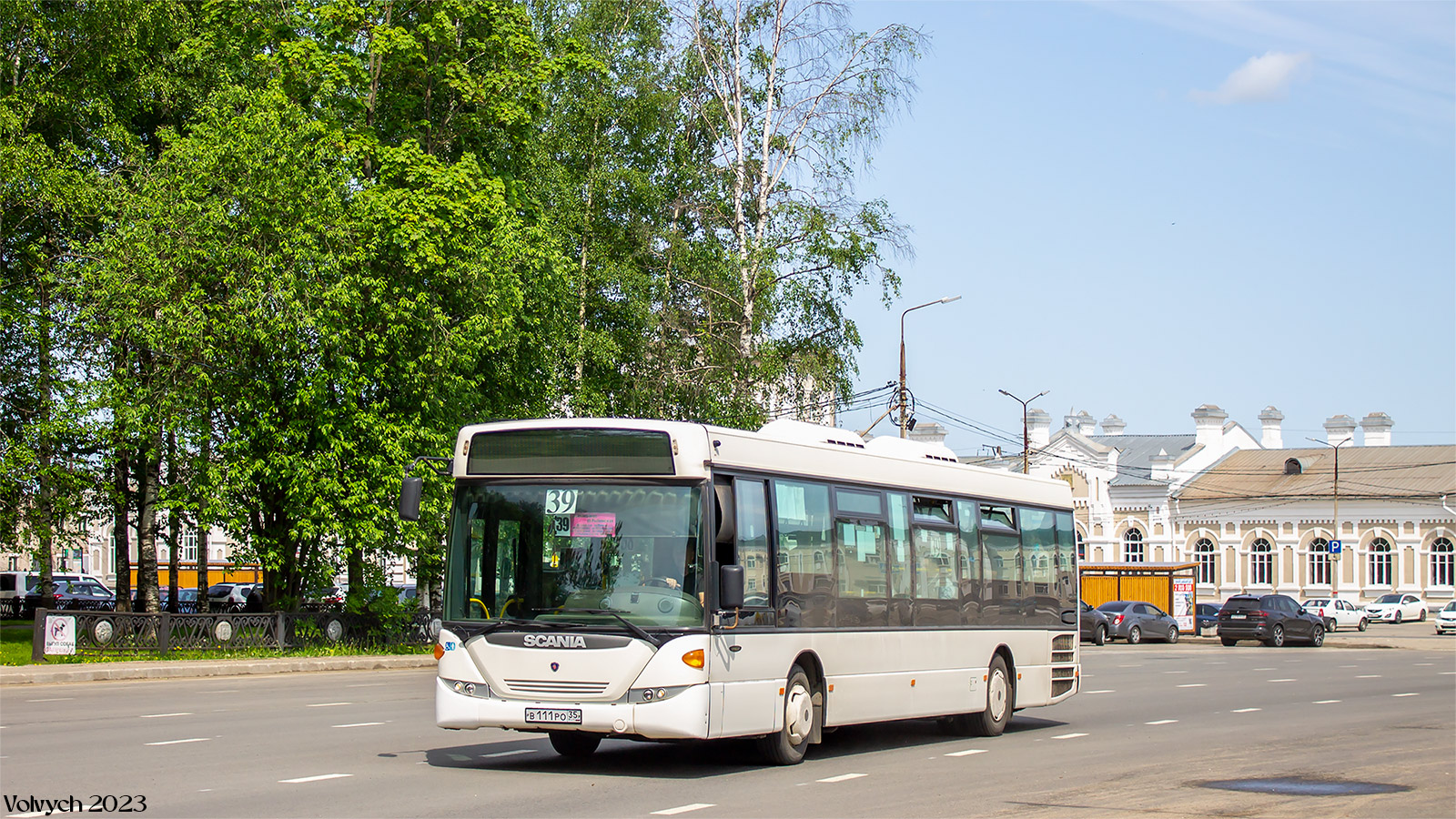 Вологодская область, Scania OmniLink II (Скания-Питер) № В 111 РО 35