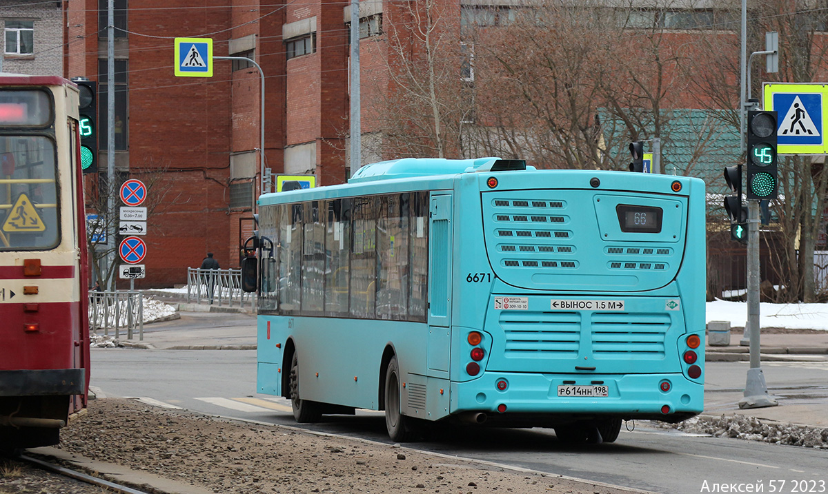 Санкт-Петербург, Volgabus-5270.G4 (LNG) № 6671