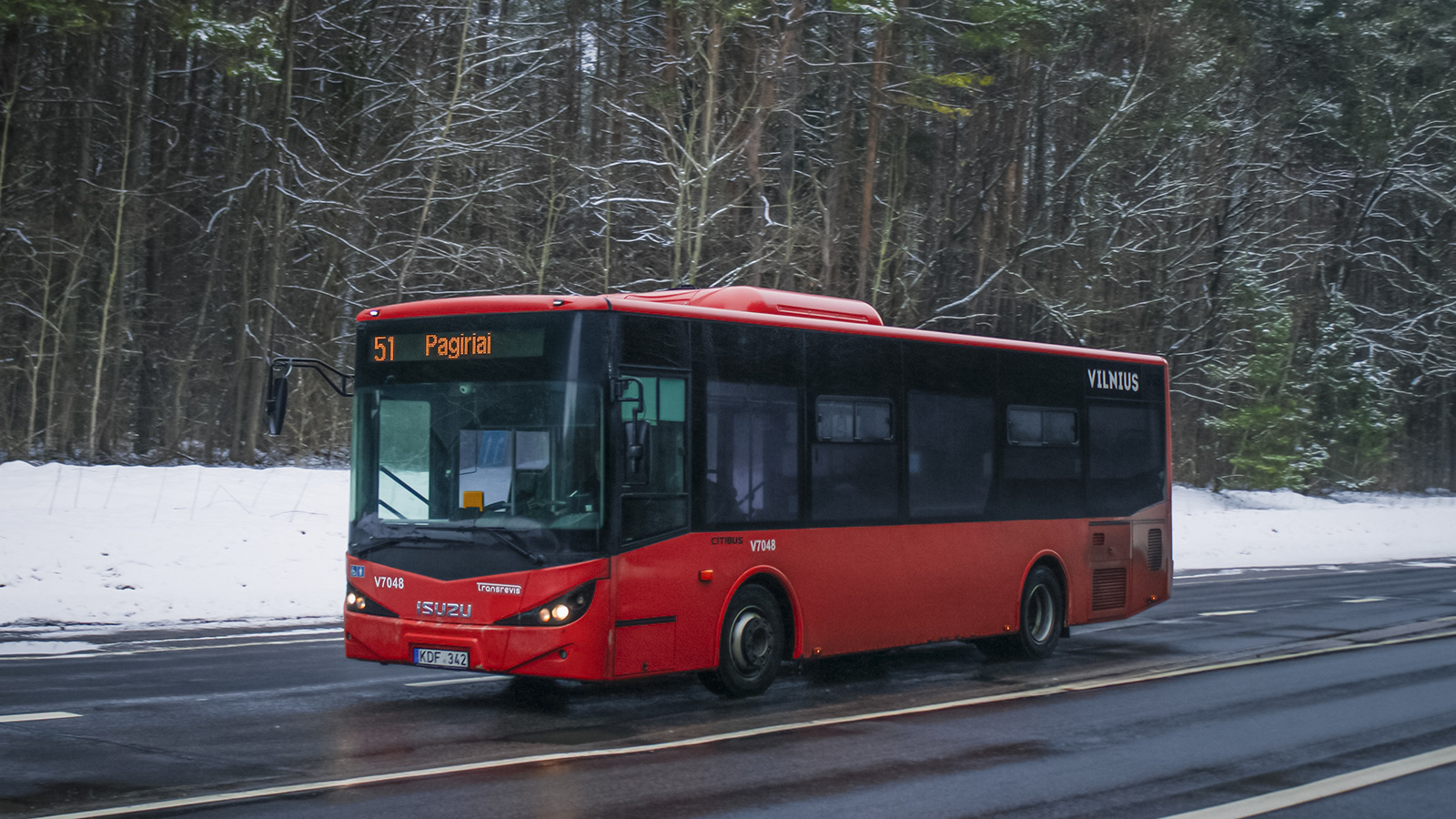 Литва, Anadolu Isuzu Citibus (Yeni) № V7048