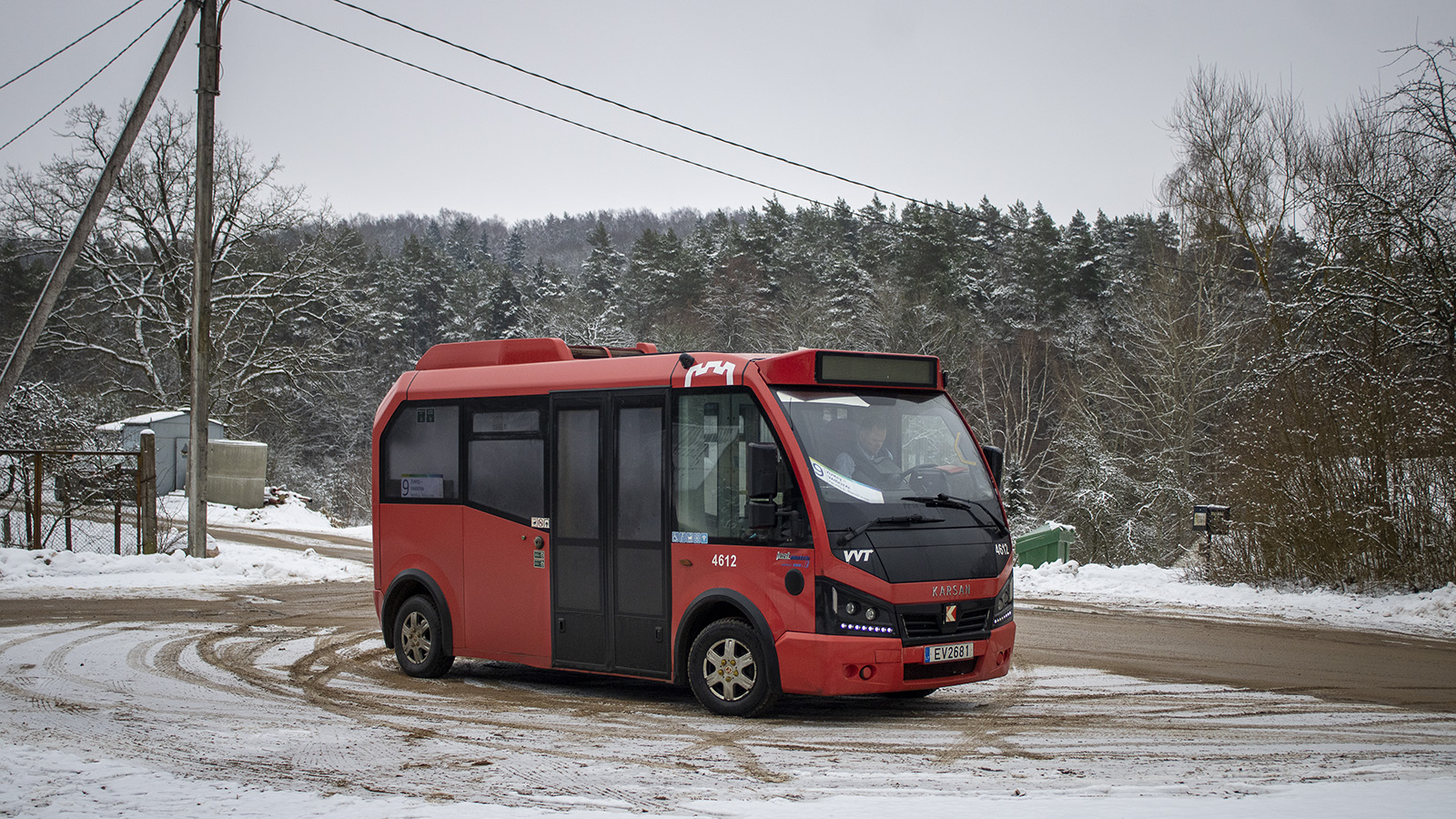 Lietuva, Karsan Jest Electric № 4612