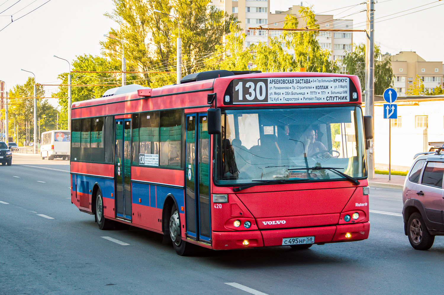 Пензенская область, ПАЗ-320412-05 № Р 859 АЕ 58; Пензенская область, Vest V10LE № С 495 НР 58