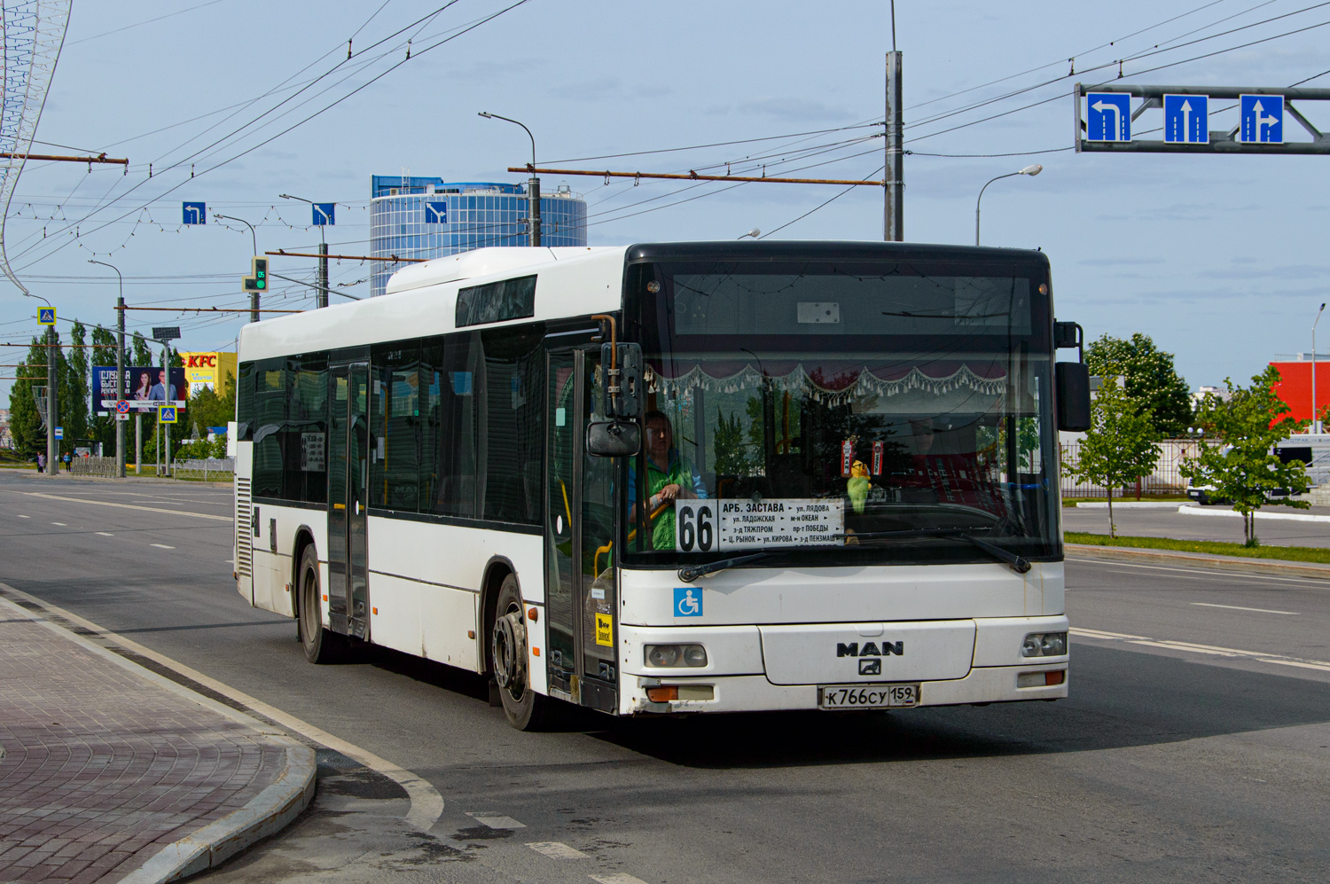 Пензенская область, MAN A21 NL**3 (ZNS) № К 766 СУ 159