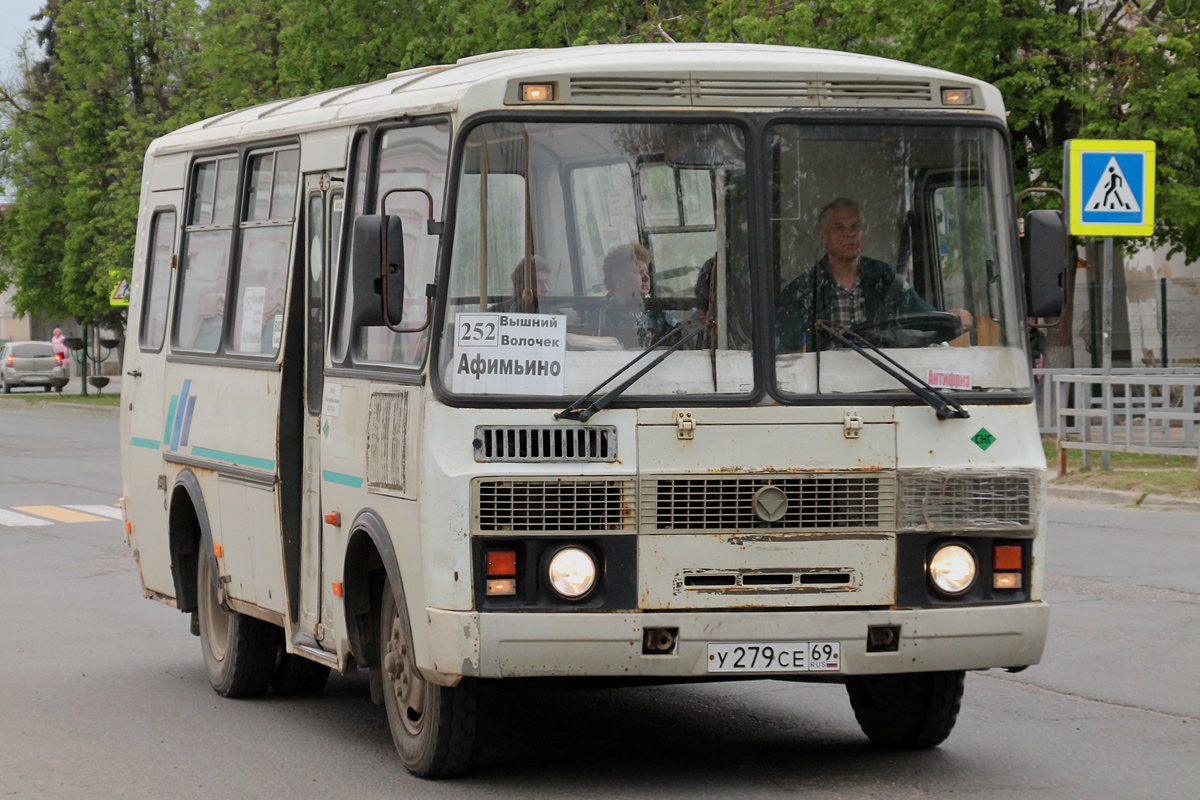 Тверская область, ПАЗ-32053 № У 279 СЕ 69