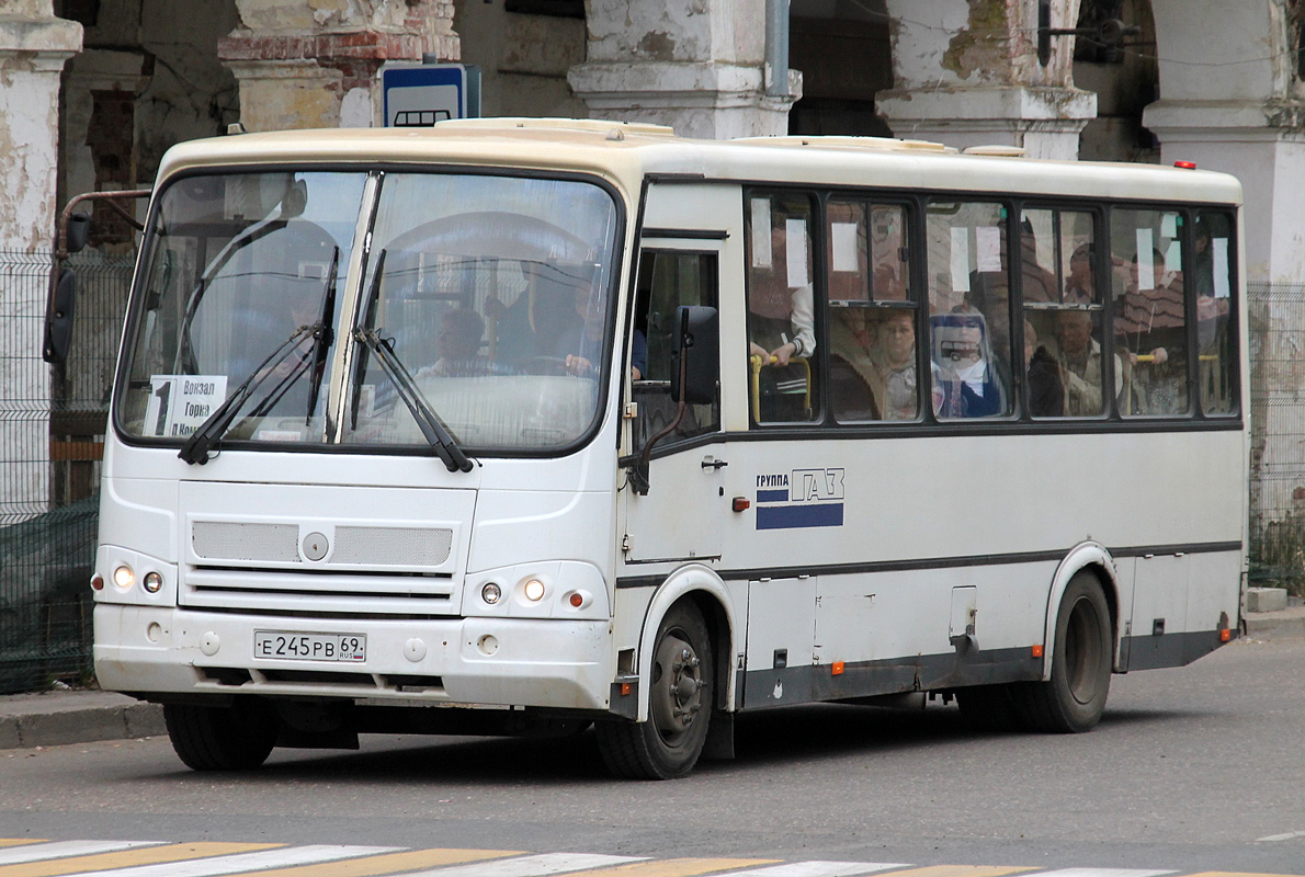 Тверская область, ПАЗ-320412-05 № Е 245 РВ 69