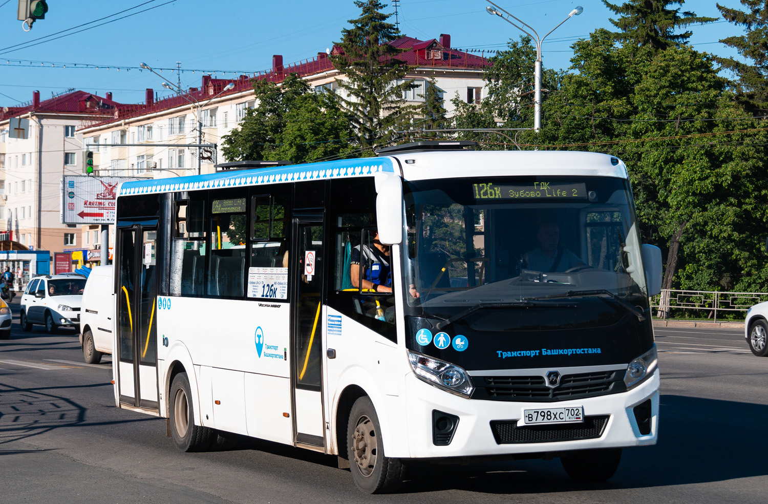 Башкортостан, ПАЗ-320415-04 "Vector Next" № 6348