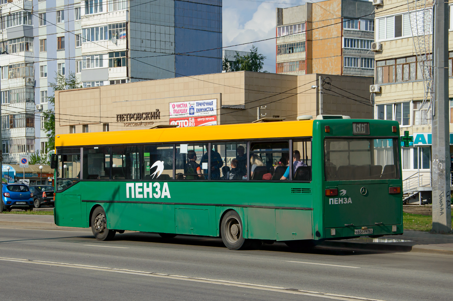 Пензенская область, Mercedes-Benz O405 № Е 656 КР 164