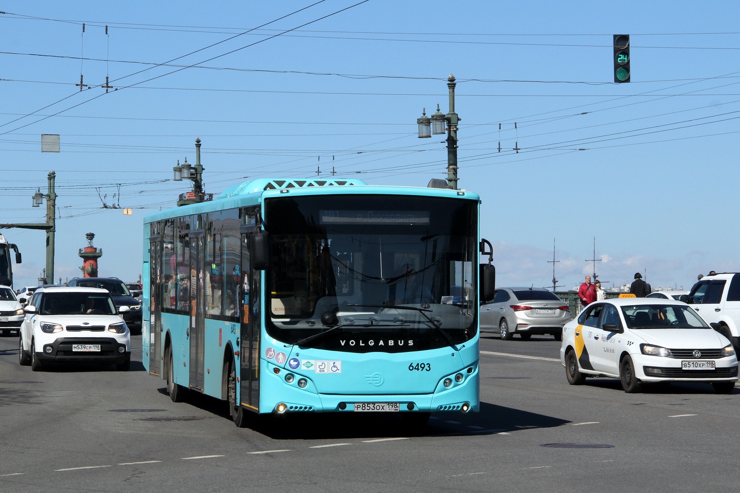 Санкт-Петербург, Volgabus-5270.G4 (LNG) № 6493