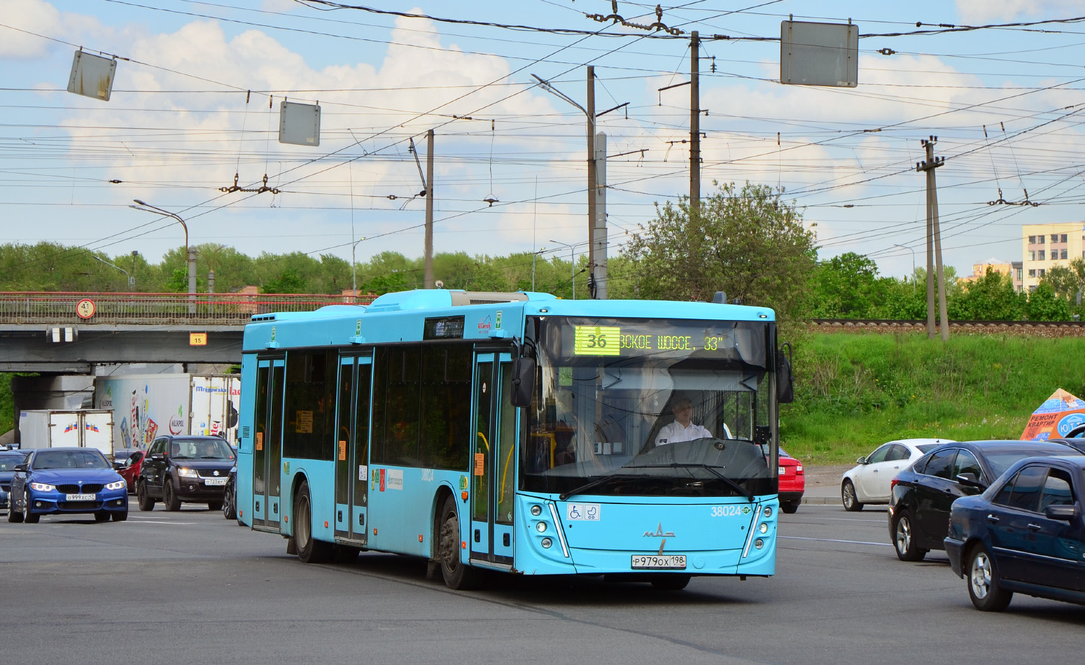 Санкт-Петербург, МАЗ-203.945 № 38024