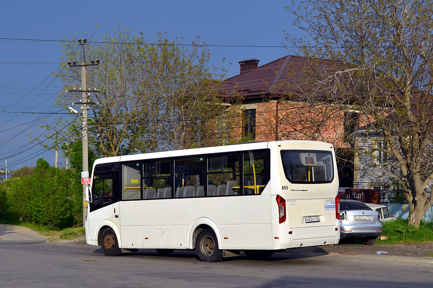 Stavropol region, PAZ-320435-04 "Vector Next" Nr. М 562 ОУ 126