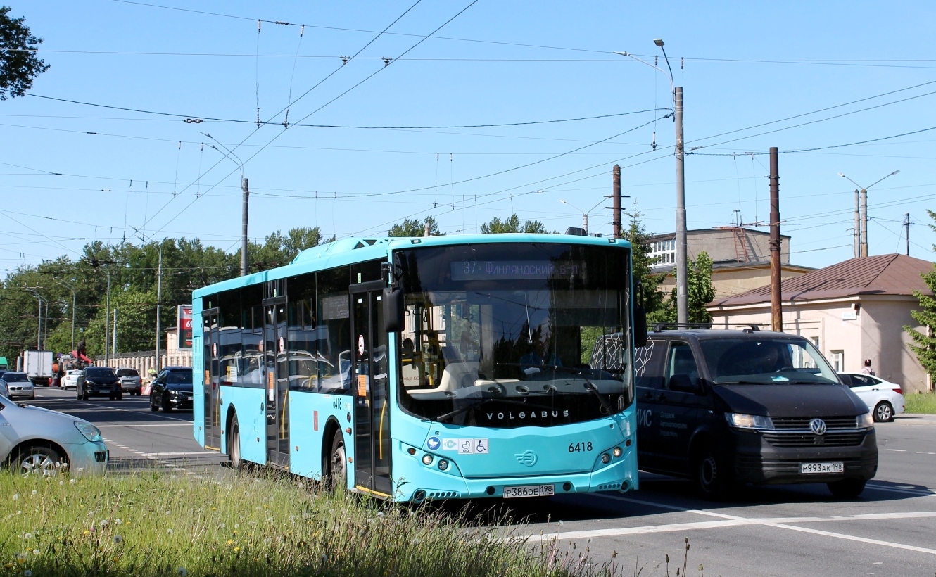 Санкт-Петербург, Volgabus-5270.G4 (LNG) № 6418