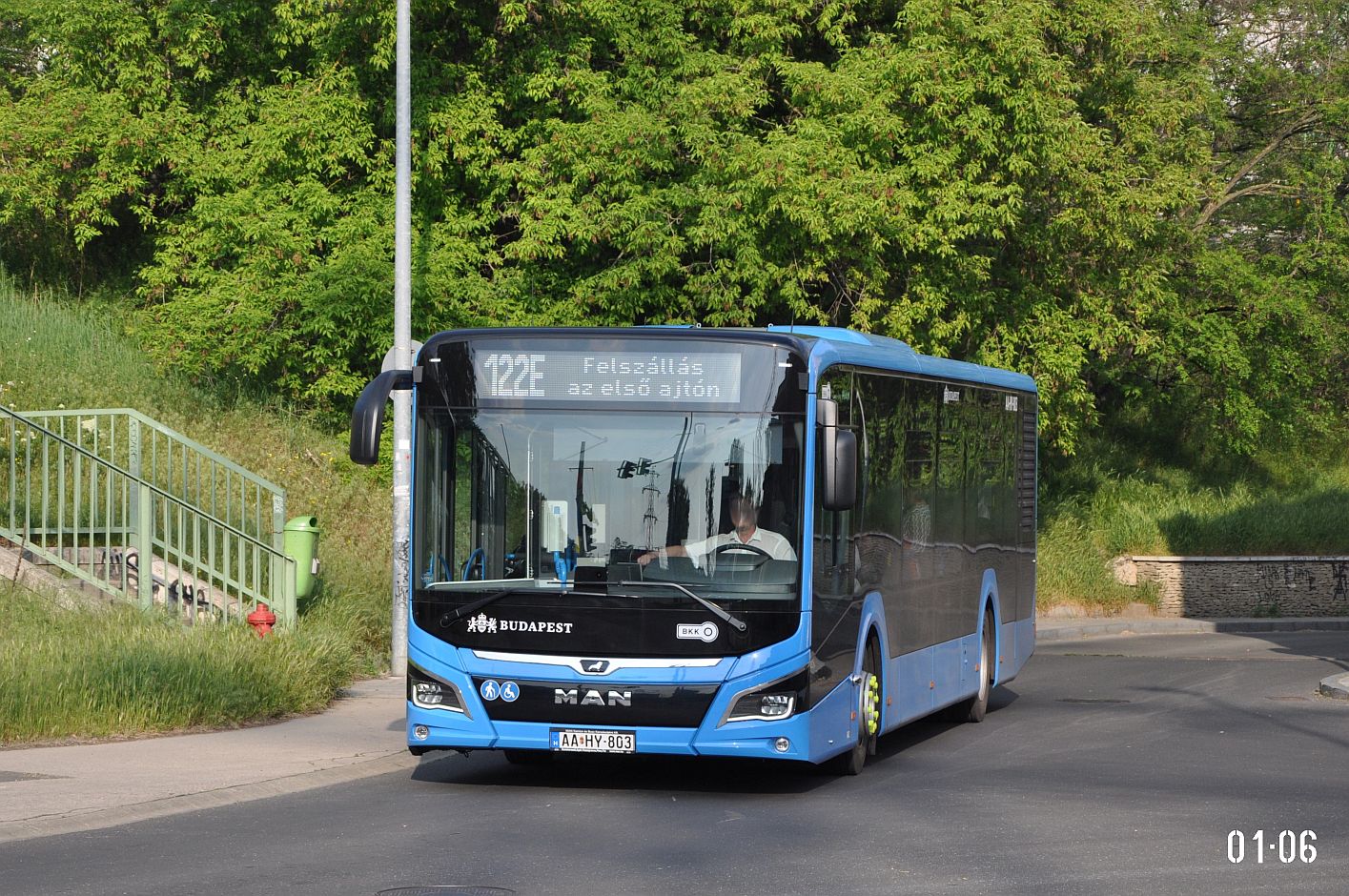 Венгрия, MAN 12C Lion's City 12 NL280 № AA HY-803