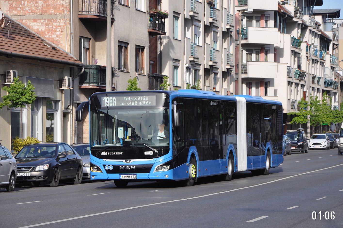 Венгрия, MAN 18C Lion's City 18 NG330 № AA MH-613 Венгрия, MAN 18C Lion's City 18 NG330 № AA MH-613