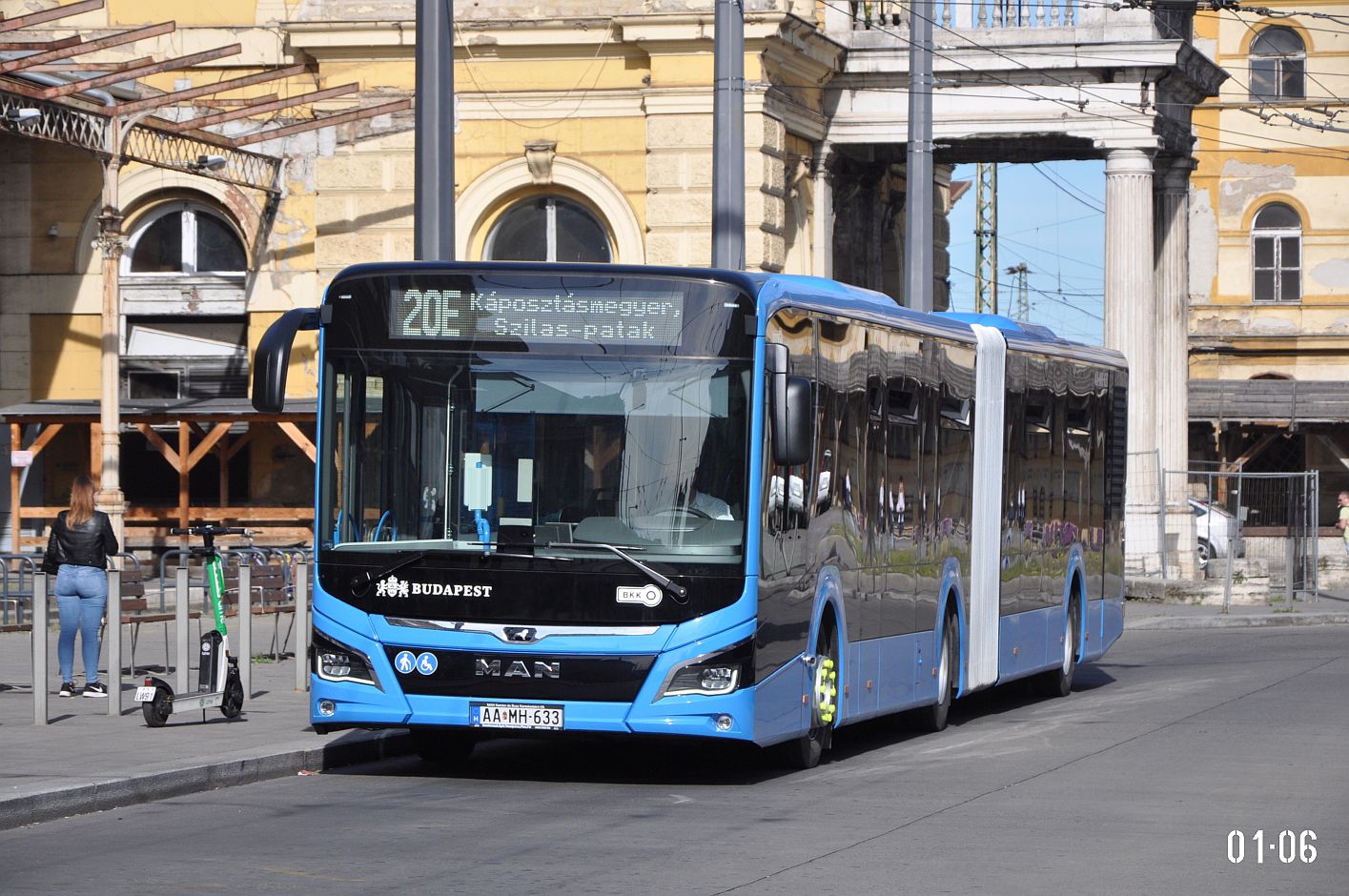 Венгрия, MAN 18C Lion's City 18 NG330 № AA MH-633