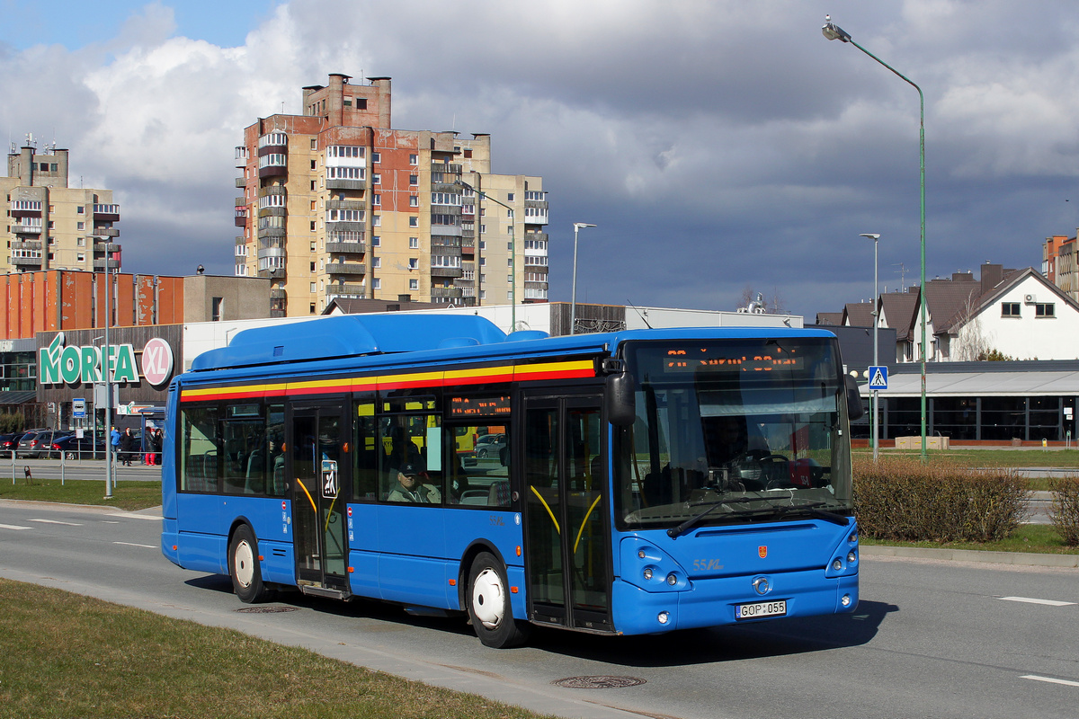 Литва, Irisbus Citelis 12M CNG № 55