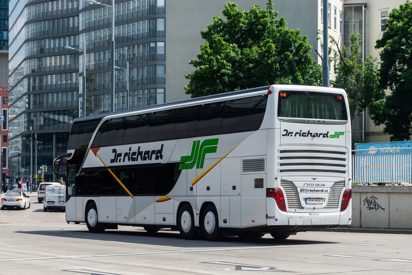 Австрия, Setra S431DT № 8045