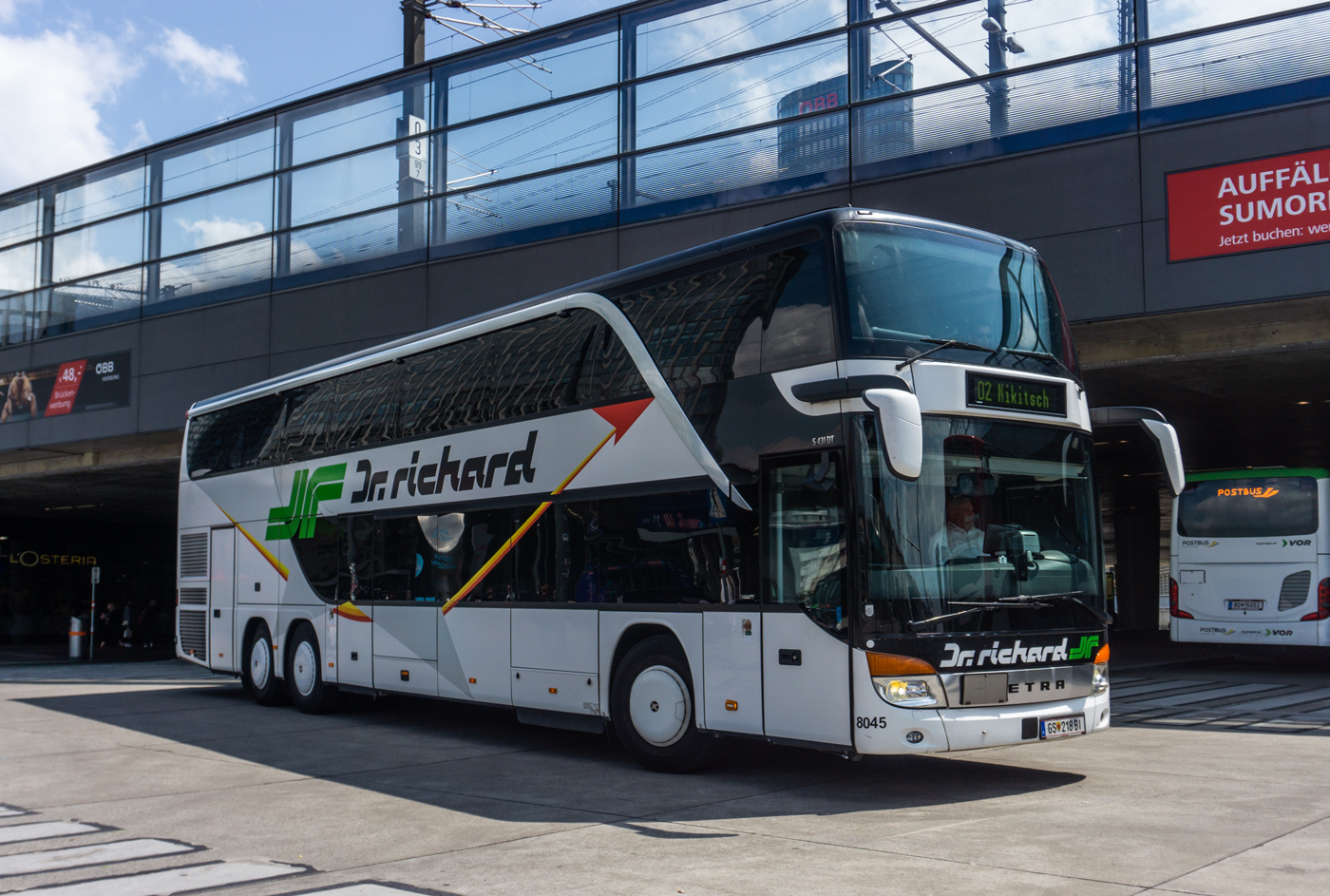 Австрия, Setra S431DT № 8045