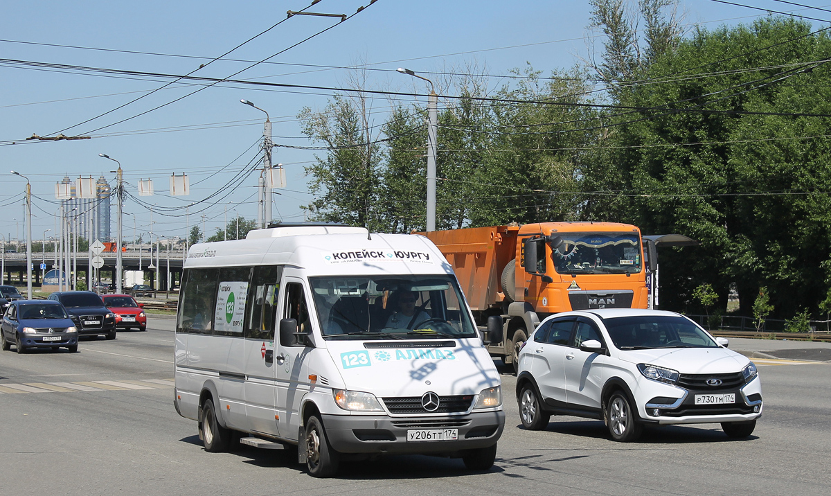 Челябинская область, Луидор-223237 (MB Sprinter Classic) № У 206 ТТ 174