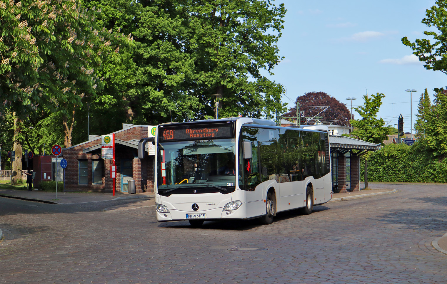 Гамбург, Mercedes-Benz Citaro C2 K № 2103