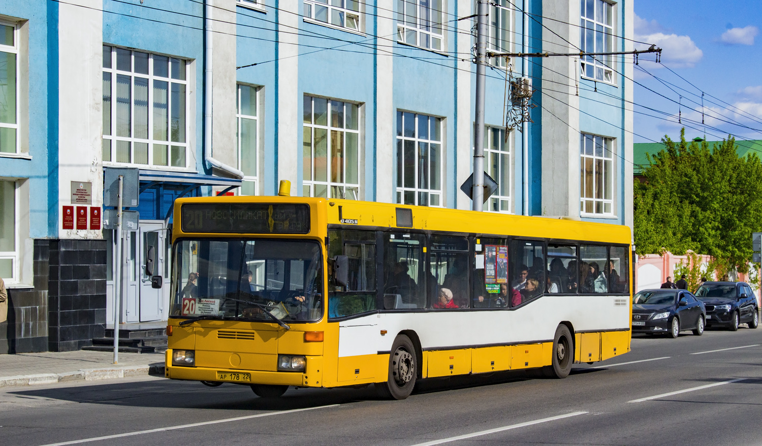 Алтайский край, Mercedes-Benz O405N2 № АР 178 22