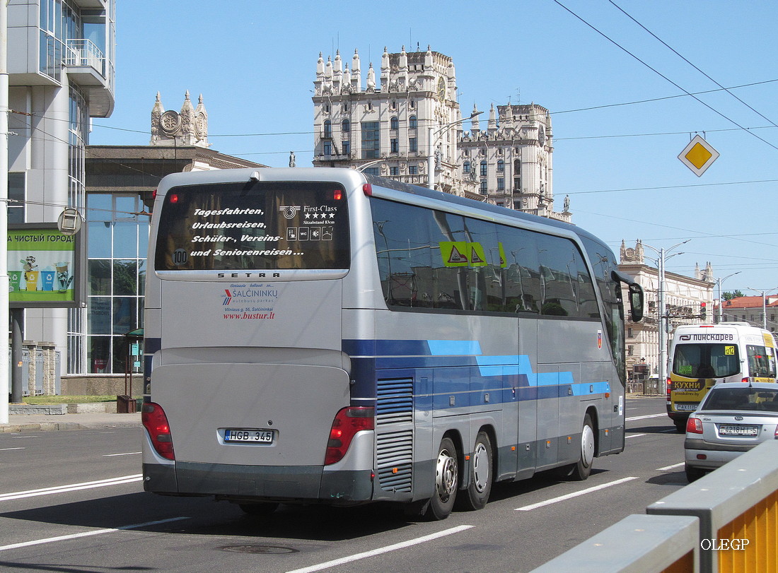 Литва, Setra S415HDH № HGB 345