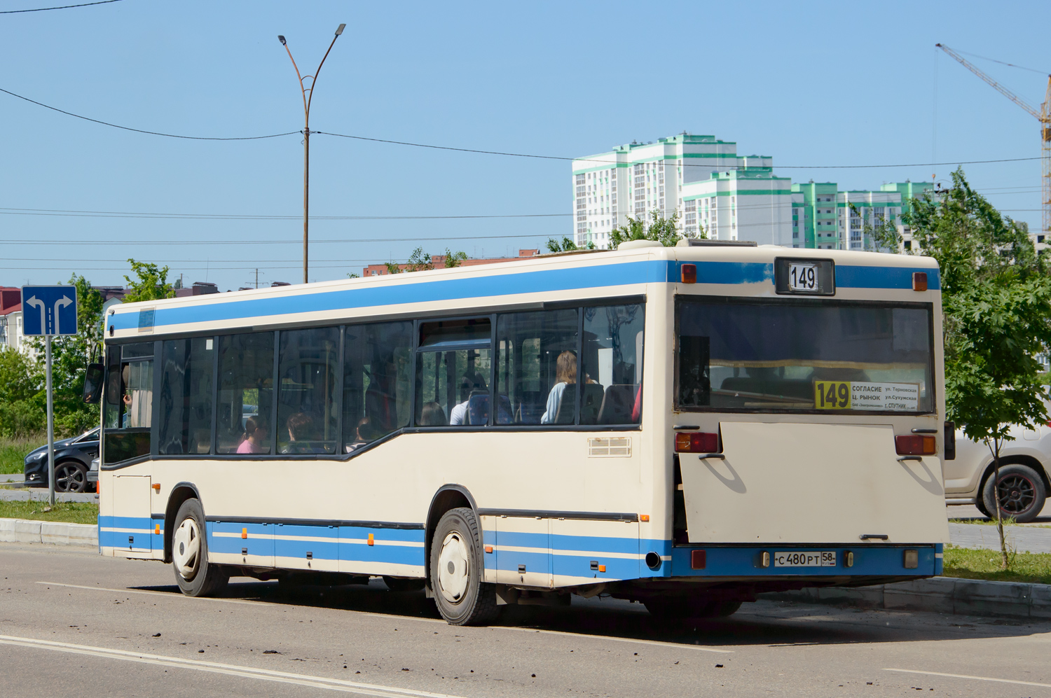 Пензенская область, Mercedes-Benz O405N2 № С 480 РТ 58