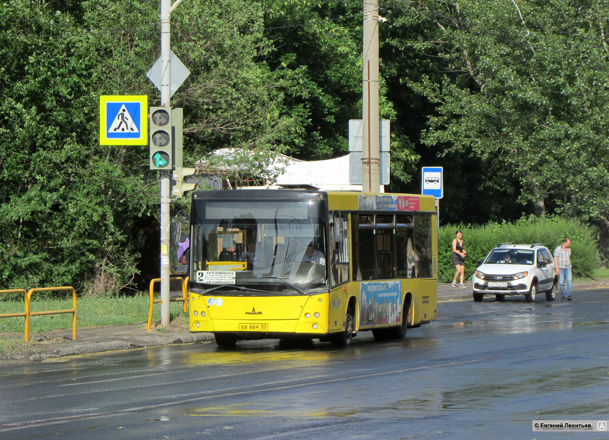 Самарская область, МАЗ-206.067 № ЕВ 664 63