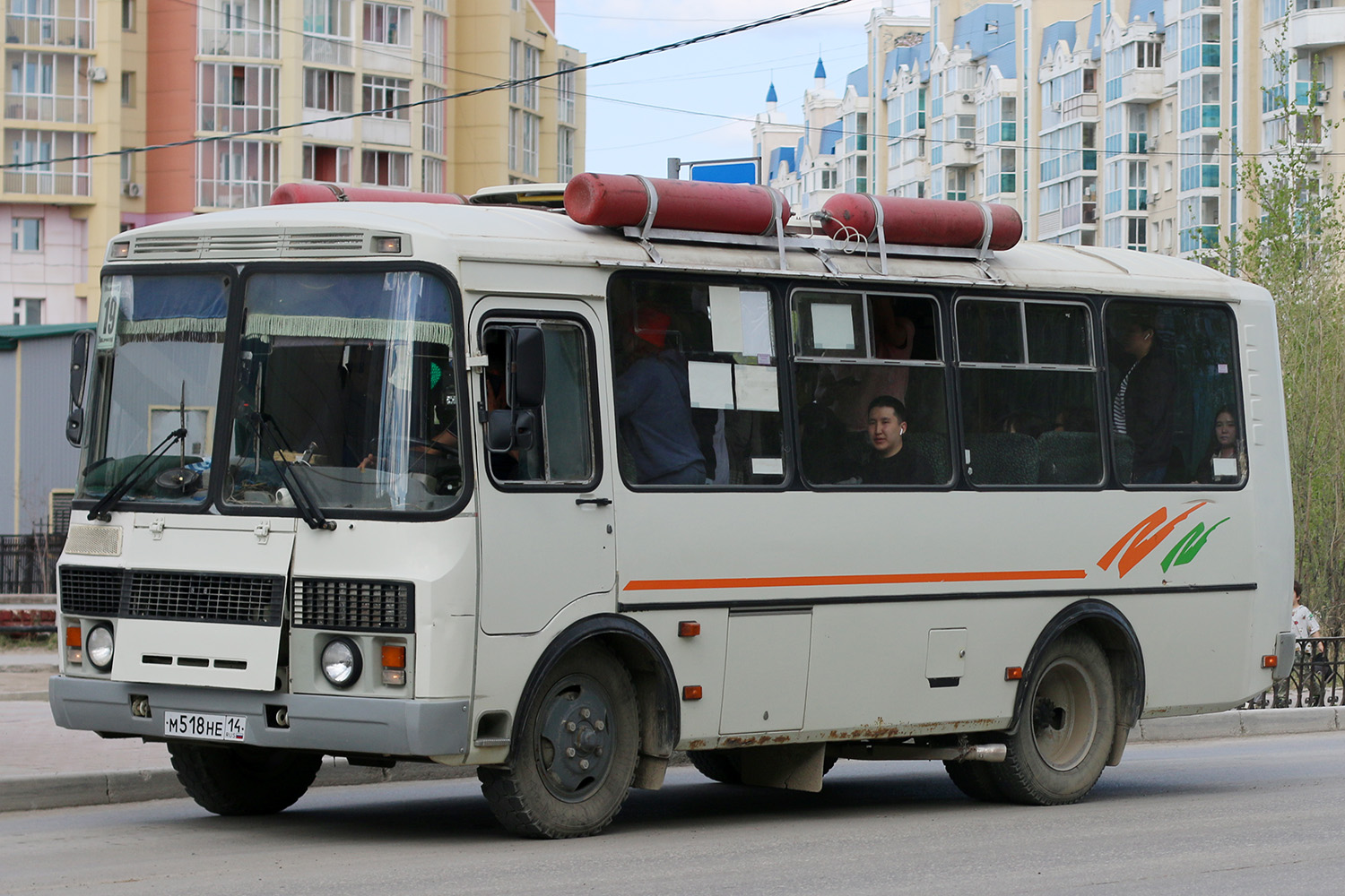 Саха (Якутия), ПАЗ-32054 № М 518 НЕ 14