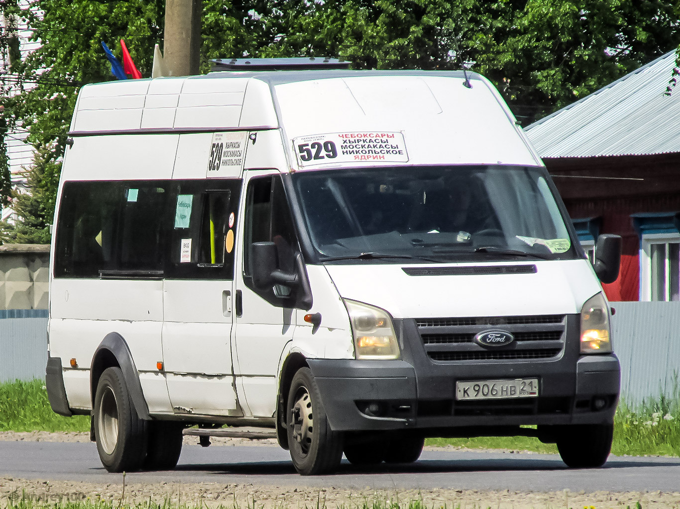 Чувашия, Нижегородец-222708  (Ford Transit) № К 906 НВ 21