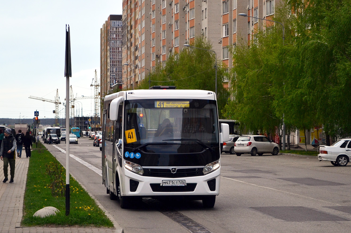 Ставропольский край, ПАЗ-320435-04 "Vector Next" № М 471 СТ 126