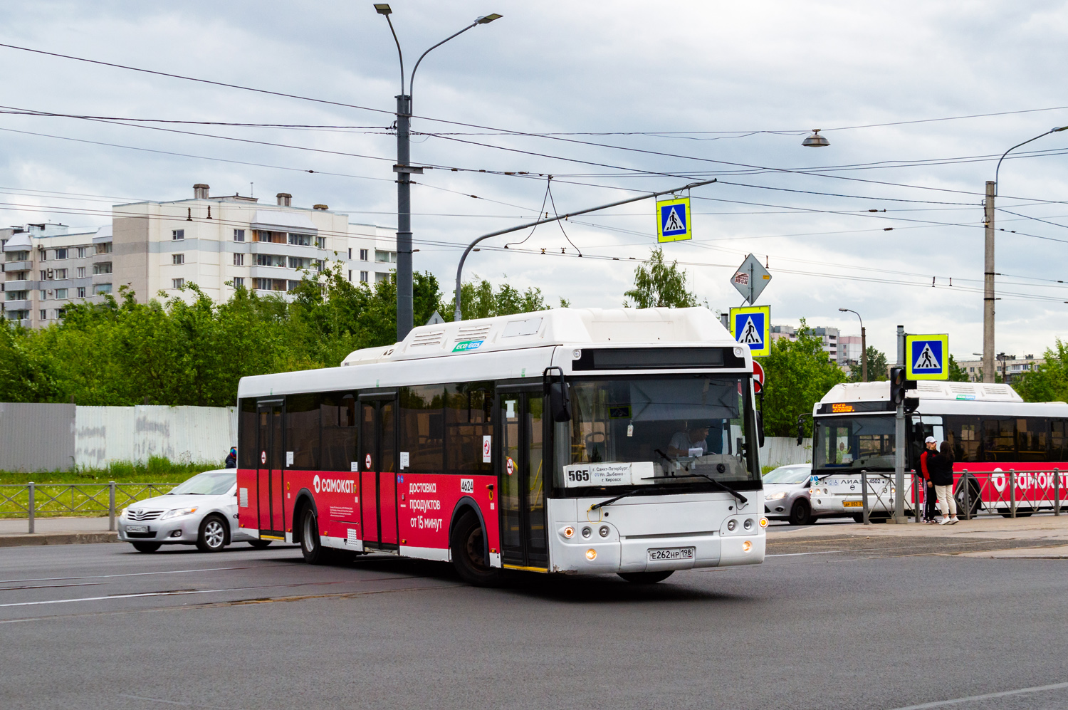 Санкт-Петербург, ЛиАЗ-5292.67 (CNG) № 4624