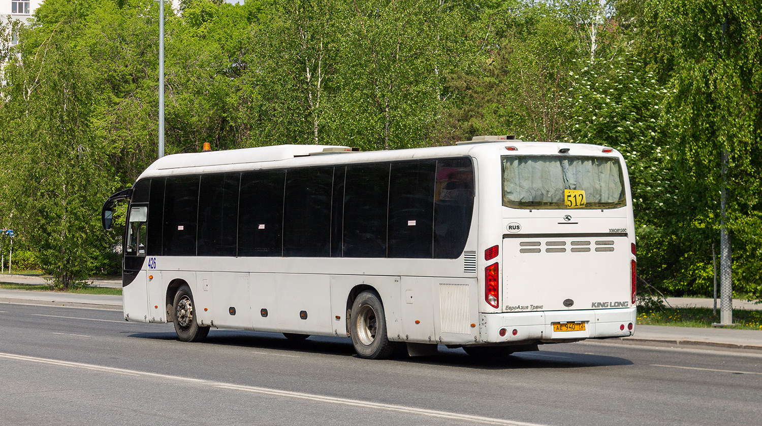 Тюменская область, King Long XMQ6120C № 426