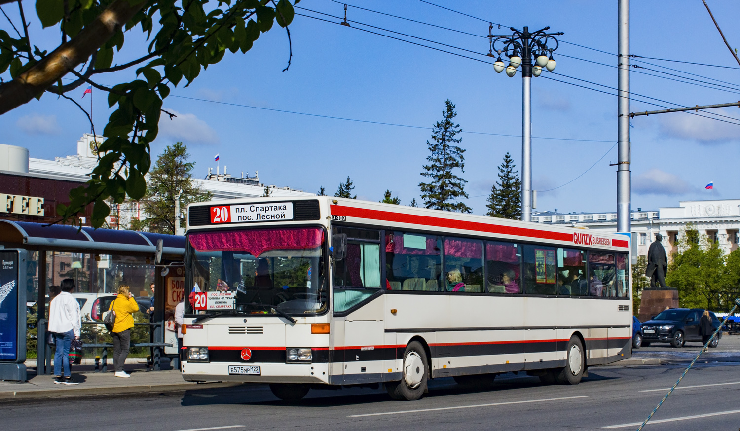 Алтайский край, Mercedes-Benz O407 № В 575 МР 122