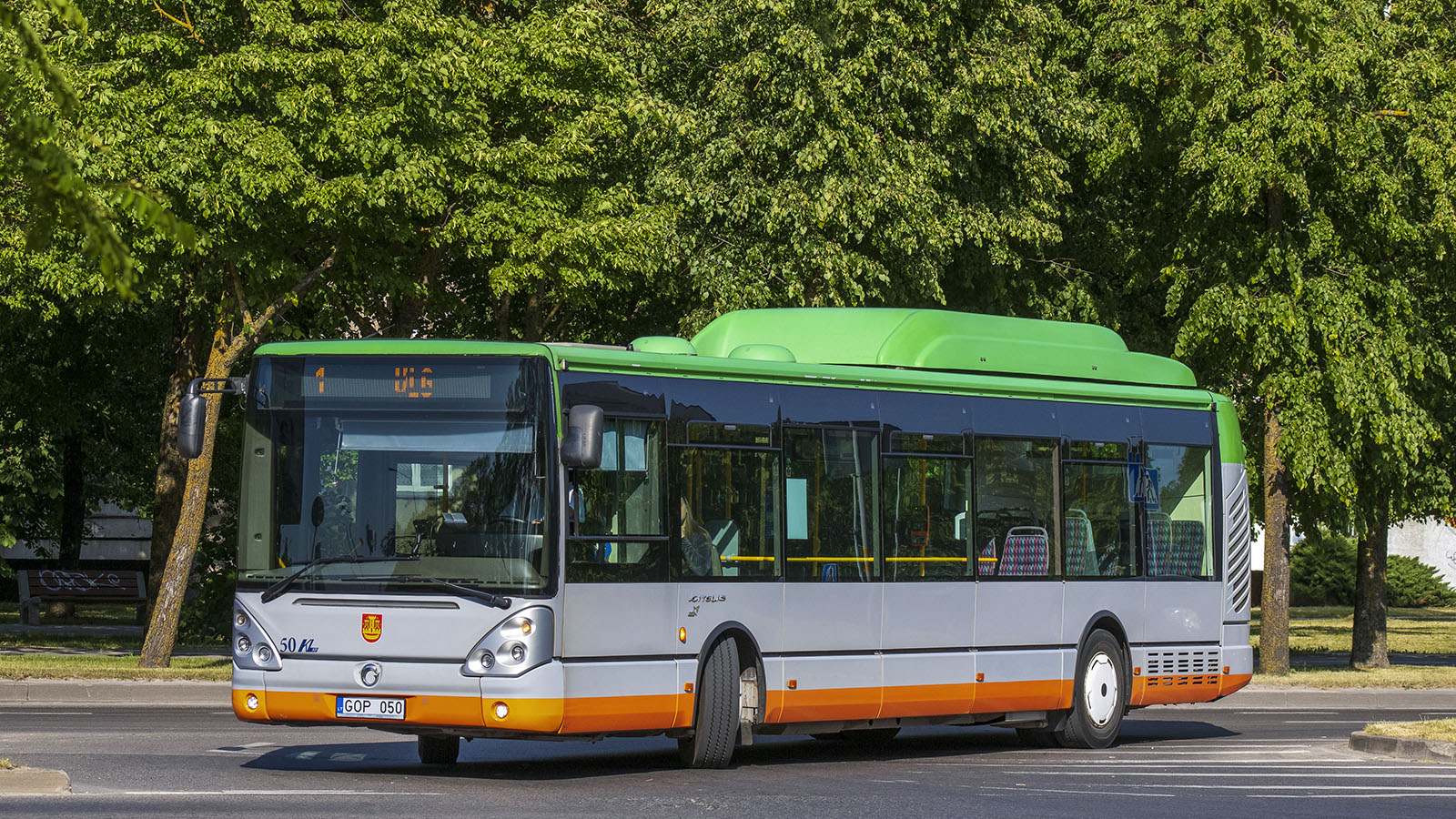 Lithuania, Irisbus Citelis 12M CNG # 50