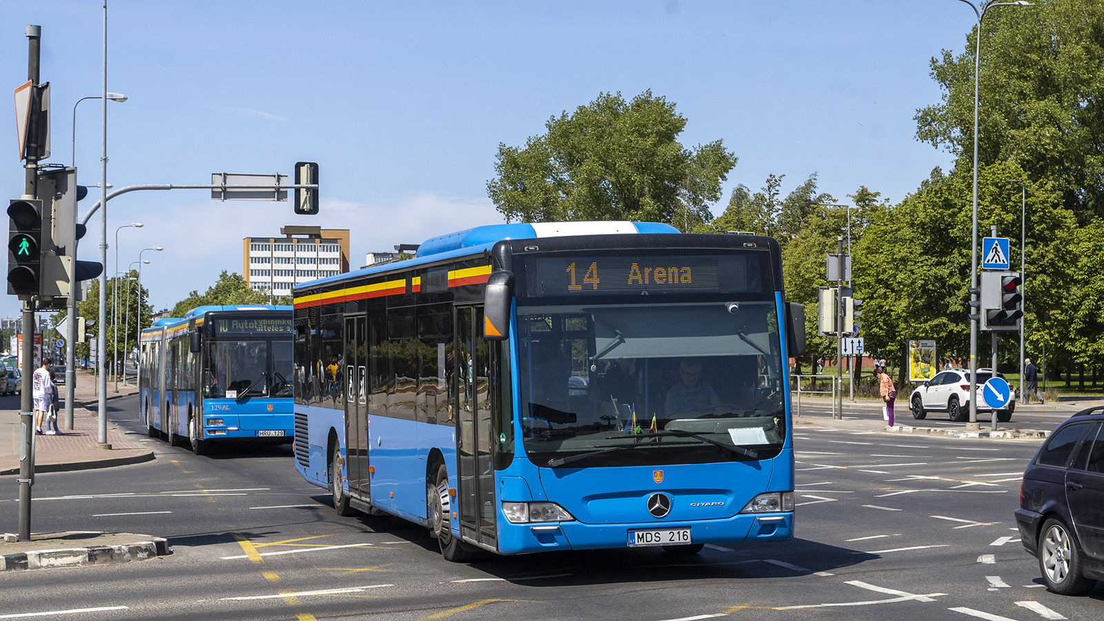 Литва, Mercedes-Benz O530 Citaro facelift № MDS 216